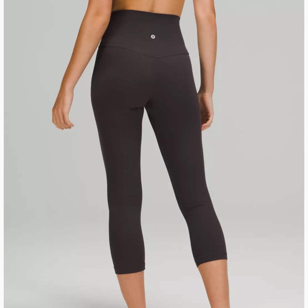Lululemon Align Crop size 6 black